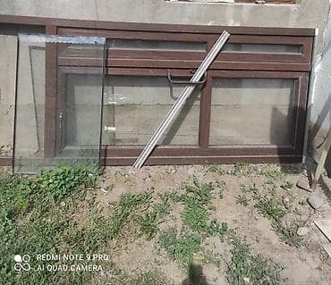 Готовое пластиковое окно, Тип окна: Панорамные, Декоративные особенности: Фрамуга, Без установки, Без рассрочки