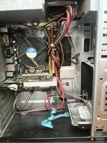 Компьютер, ядер - 2, ОЗУ 4 ГБ, Для несложных задач, Б/у, Intel Celeron, HDD