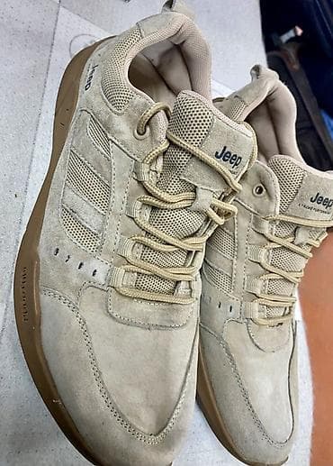Туфли: Мужская обувь — набор из 3 пар 1) Кроссовки Jeep Outdoor, бежевые - — 4
