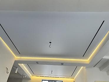 ips 24: Натяжные потолки с встроенной LED‑подсветкой и теневыми/линейными — 1