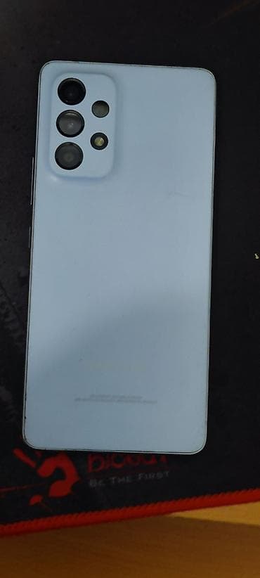 samsung galaxy a21s: Samsung Galaxy A53 5G, Б/у, 128 ГБ, цвет - Голубой, 2 SIM — 1