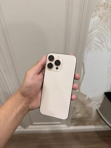 titanium: IPhone 16 Pro Max, Б/у, 256 ГБ, Desert Titanium, 86 % — 1