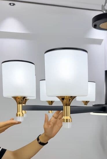 настольные лампа: Современный люстра для гостинны,спальный лёгкая установка на дому. в — 4