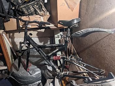 велик 6000: Двухподвесная рама велосипеда. Цена 600 сом — 1