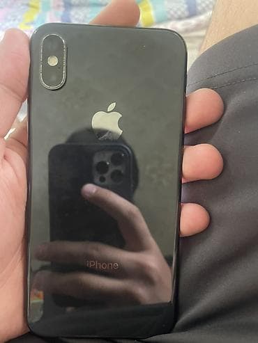 IPhone X, Черный, 82 %