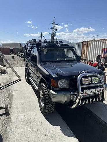 аварийная внедорожник: Mitsubishi Pajero: 1996 г., 3 л, Автомат, Бензин, Внедорожник — 2