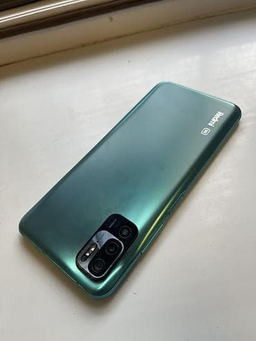 realme 8 pro: Redmi, Redmi 10 5G, Б/у, 128 ГБ, цвет - Зеленый — 1