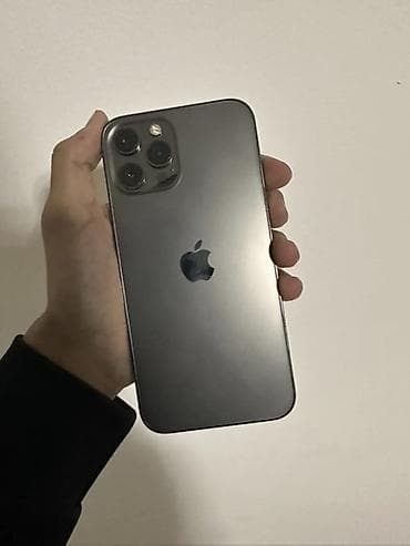 apple ipad: IPhone 12 Pro Max, Б/у, 128 ГБ, Графит, Защитное стекло, Чехол, Кабель, 82 % — 1