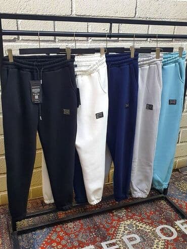 спортивное оборудование: Спортивные штаны мужские/унисекс - Модель: классические джоггеры с — 1