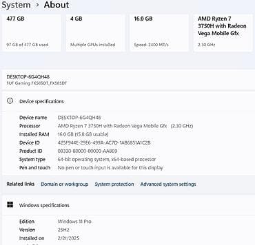 logitech g403: Игровой ноутбук ASUS TUF Gaming FX505DT Характеристики: - Процессор — 3
