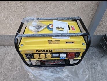 скамейка б у: Оригинальный Бензиновый генератор DeWALT (инверторный) 6 кВт - Тип — 4