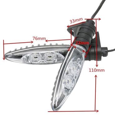 меняю на 07: Светодиодный указатель поворота для BMW S1000RR HP4 F800GS R1200R — 4