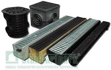 латки: Водоотводный лоток, Тротуарный, Круглообразный, Новый — 3