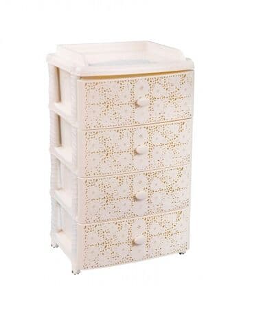 задаю: Комод широкий "Лаура" 4-х секционный производство Россия Цвет(белый — 5