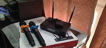 активный усилитель пульт: Радиомикрофон Takstar 3310UH. Это отличный бюджетный, вокальный — 2