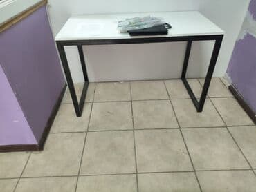 столик офисный: Офисный стол, Новый, Нерегулируемый, цвет - Черный, Прямоугольный — 2