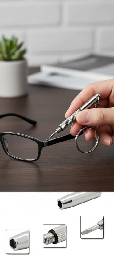 часы механика: Отвёртка-брелок для очков — 1