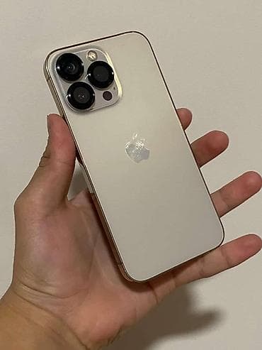 iphone 8: IPhone 13 Pro, Б/у, 128 ГБ, Natural Titanium, Защитное стекло, 76 % — 1