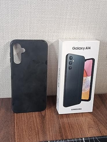 s23 mini: Samsung Galaxy A14 5G, Б/у, 64 ГБ, цвет - Черный, 2 SIM — 2