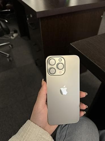 IPhone 15 Pro Max, Б/у, 512 ГБ, Natural Titanium, 87 %