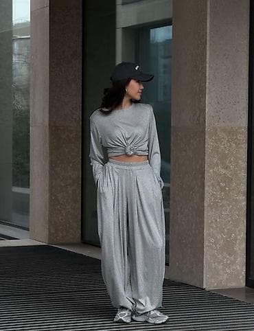 брюки трубы: Новое поступление❤️ Двойка с алладинками - комфорт, который ВЫГЛЯДИТ — 3