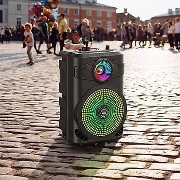 Портативная акустическая система Hoco BS46 Karaoke Wireless Speaker - at lalafo.kg Портативная акустическая система Hoco BS46 Karaoke Wireless Speaker -