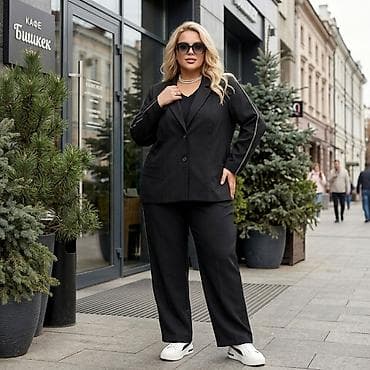 Жеке буюмдар: РАЗМЕРЫ 68 70 Классический костюм большого размера В современном — 1