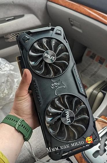 Видеокарта для ПК, Б/у, Palit, GeForce RTX, 8 ГБ