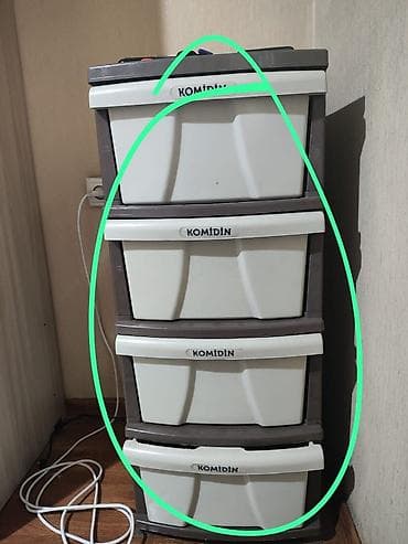 🧺 Новые пластиковые комоды KOMIDIN ✅ Отличное решение для хранения