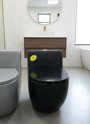 устанавливаем унитазы: Унитаз Напольный, Новый, Материал: Керамика — 1