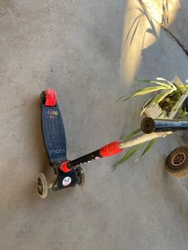 вилка на самокат: Детский самокат, Трёхколёсный — 3