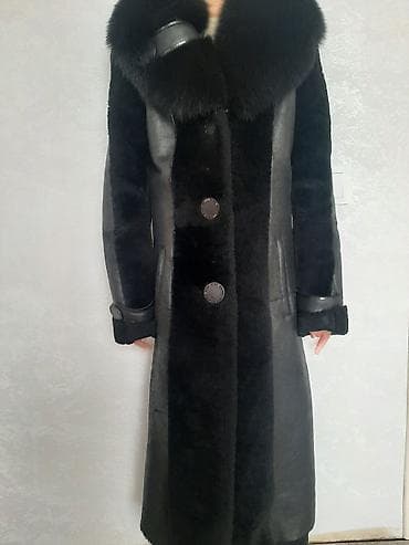 s: Дубленка, Классическая модель, Турция, Длинная модель, S — 3