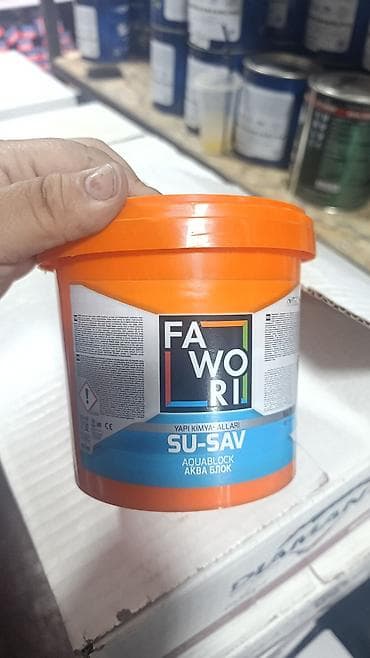 Гидроизоляционный состав Fawori SU-SAV Aquablock (Аква Блок).1 кг