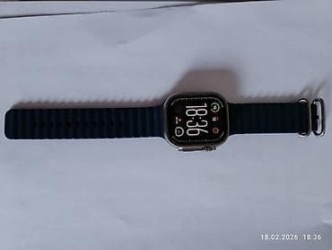 Apple Watch Ultra 2. Смарт-часы с большим прямоугольным дисплеем и