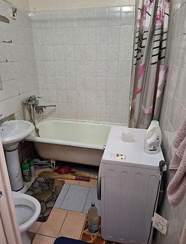 Квартиры: 1 комната, 34 м², Кок-Жар мкр 105 серия, 4 этаж, Евроремонт — 5