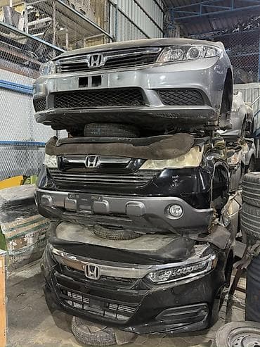 усилитил: Бампер Honda, Б/у, Оригинал — 2