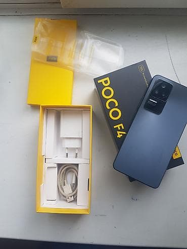 mi tablet: Poco F4, Новый, 256 ГБ, цвет - Черный, 1 SIM, 2 SIM, eSIM — 9