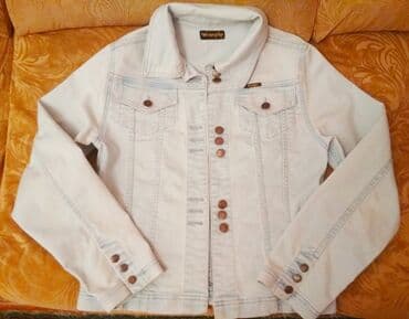 брендовые вещи оригинал: Обмен на продукты : джинсовые жен., костюм, брюки, пиджак, куртка — 5