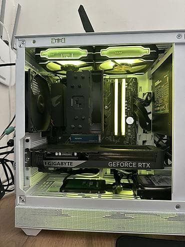 hyperx cloud core: Компьютер, ОЗУ 32 ГБ, Для работы, учебы, Б/у, AMD Ryzen 5, NVIDIA GeForce RTX 5060, HDD + SSD — 8
