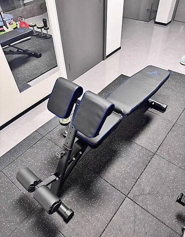 Многофункциональная скамья для домашнего тренинга с упором для