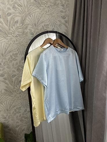 Личные вещи: Футболка, Оверсайз, Атлас, Новый, Стандарт — 3