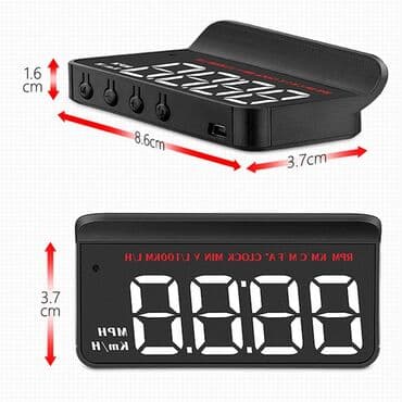 спидометры: OBD проектор на лобовое стекло. Универсальный, подходит на авто от — 4