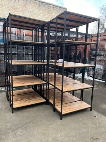 оборудование для бутика: Стеллаж Для игрушек, Лофт, 2000 см * 1000 см * 380 см, 
Новый — 89