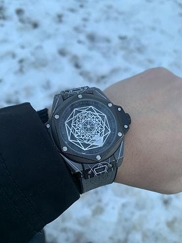 gear 3: Часы наручные с геометрическим циферблатом - Корпус: массивный — 2