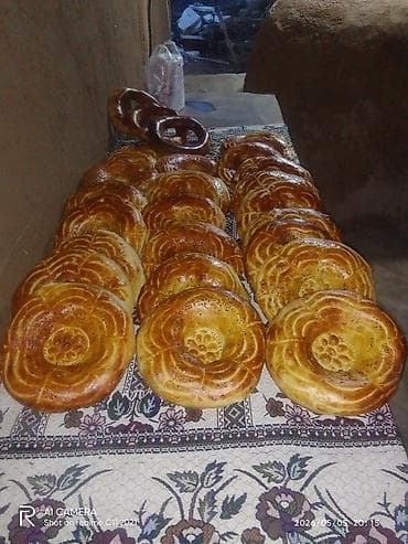 паста 4: Лепёшки тандырные (лепёшка-нан) - Свежая выпечка из тандыра: румяная — 2