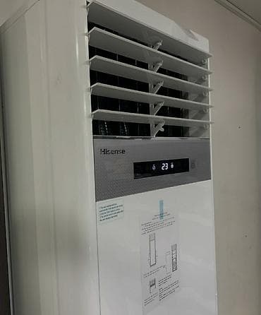 Бытовая техника: Напольный кондиционер-колонна Hisense - Тип: колонный (напольный) — 2
