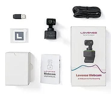 Стол компьютерлери жана комлектөөчүлөр: Lovense Webcam — умная веб‑камера для профессионального стриминга — 2
