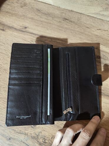 сумка и кошелек набор: Портмоне 
Натуральная кожа — 4