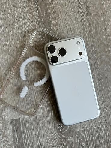 walkman sony: IPhone 17 Pro Max, Новый, 256 ГБ, Белый, Чехол, 100 % — 1