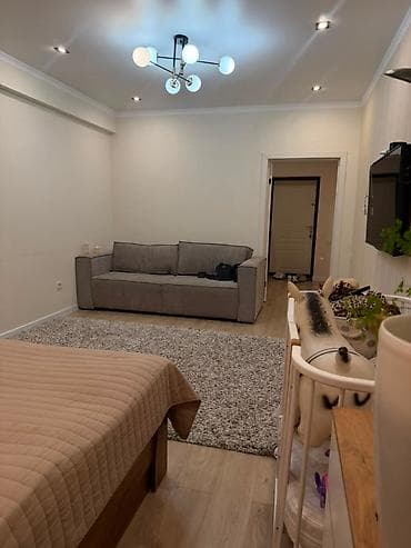 1 комната, 49 м², Кок-Жар мкр Элитка, 12 этаж, Евроремонт